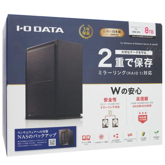 I-O DATA　外付ハードディスク HDW-UT8　8TB