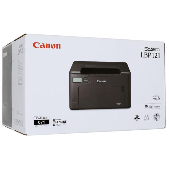 Canon製　A4モノクロレーザープリンタ Satera LBP121