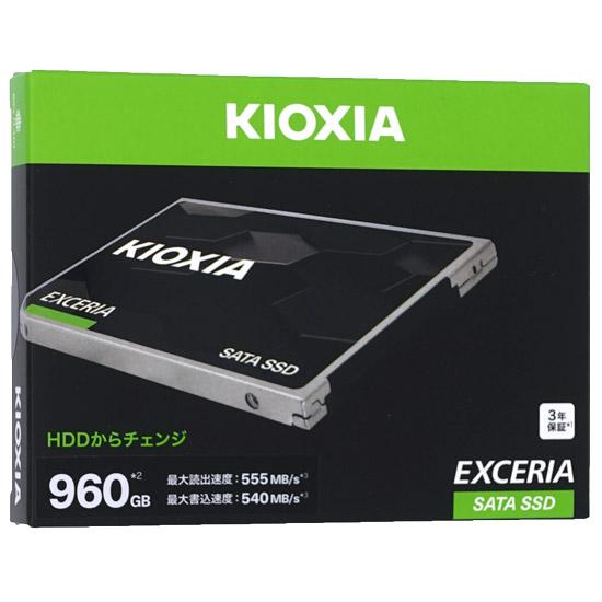 キオクシア　EXCERIA SATA SSD-CK960S/N　ブラック