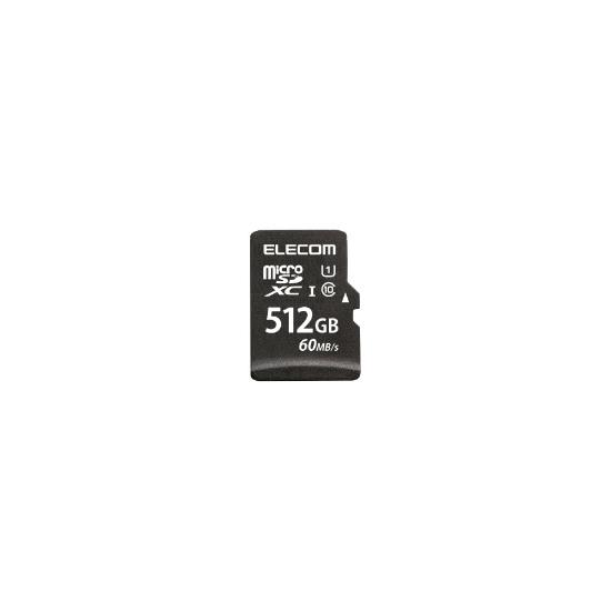 ELECOM　microSDXCメモリーカード　MF-MS512GU11LRA　512GB 商品画像1：オンラインショップ　エクセラー