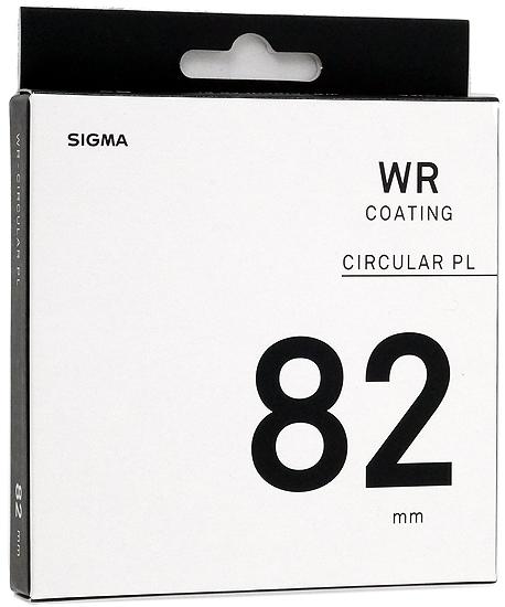 シグマ　カメラ用フィルター WR CIRCULAR PL FILTER 82mm