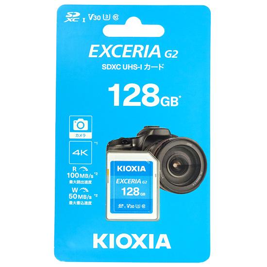 キオクシア　SDXCメモリーカード EXCERIA G2　KSDU-B128G　128GB
