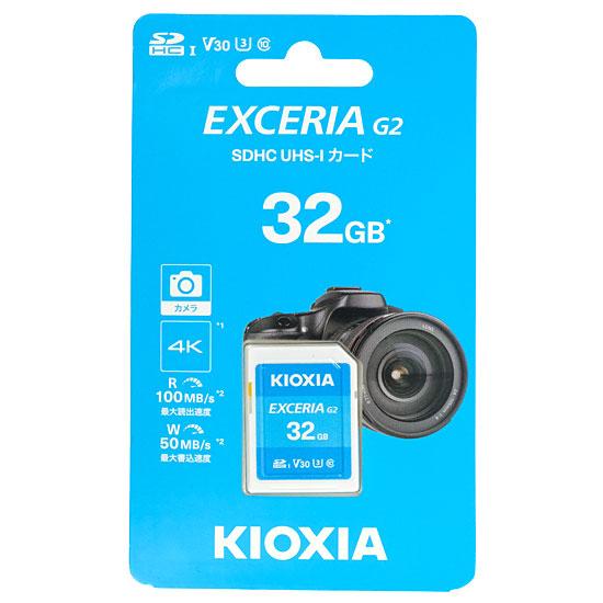 キオクシア　SDHCメモリーカード EXCERIA G2　KSDU-B032G　32GB