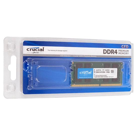 crucial　CFD Selection D4N2400CM-16GQ　SODIMM DDR4 PC4-19200 16GB