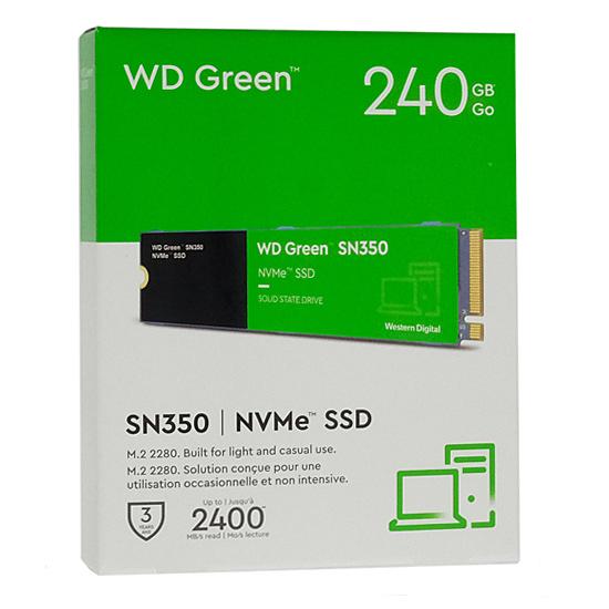 Western Digital製　WD Green SN350 NVMe WDS240G2G0C　240GB
