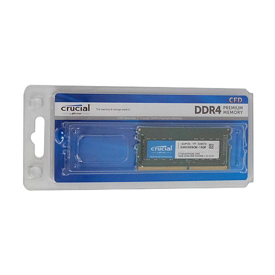crucial　CFD Selection D4N2666CM-16GR　SODIMM DDR4 PC4-21300 16GB 商品画像1：オンラインショップ　エクセラー