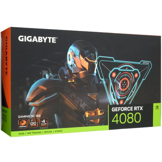 GIGABYTE製グラボ　GV-N4080GAMING OC-16GD　PCIExp 16GB