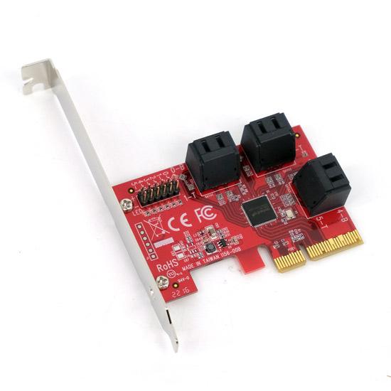 玄人志向　インターフェースボード SATA3-I6-PCIE　SATA 6Gb/s 商品画像1：オンラインショップ　エクセラー