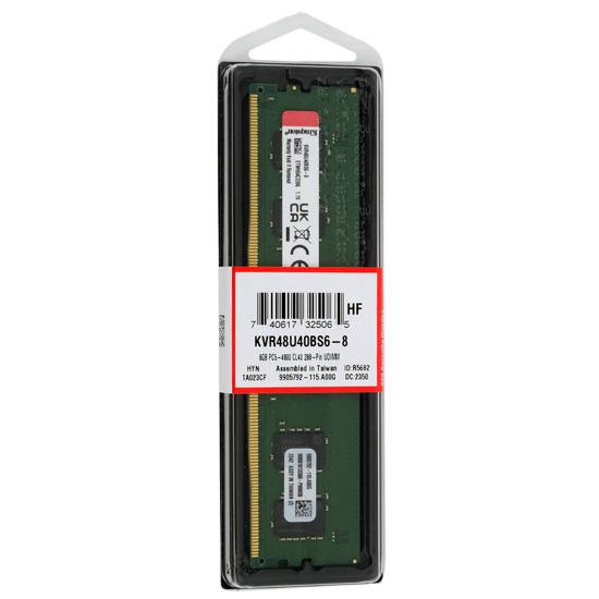 Kingston製　KVR48U40BS6-8　DDR5 PC5-38400 8GB 商品画像1：オンラインショップ　エクセラー