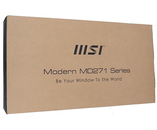 MSI　27インチ 液晶ディスプレイ Modern　MD271P