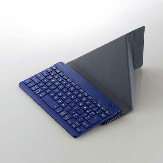 ELECOM　充電式Bluetooth Ultra slimキーボード Slint TK-TM15BPBU　ブルー
