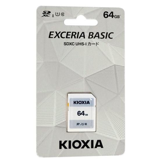 キオクシア　SDXCメモリーカード EXCERIA BASIC　KCA-SD064GS　64GB