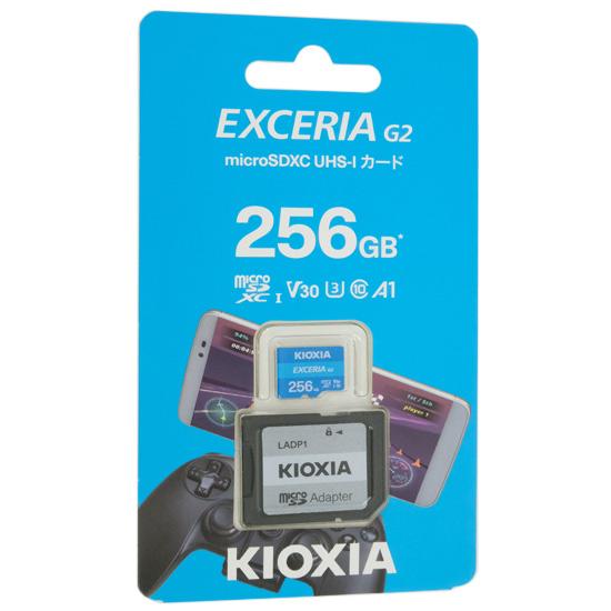 キオクシア　microSDXCメモリーカード EXCERIA G2　KMU-B256G　256GB　ライトブルー 商品画像1：オンラインショップ　エクセラー