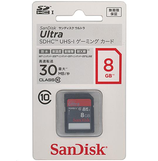 SanDisk　SDHCメモリーカード　SDSDUG-008G-J35　8GB