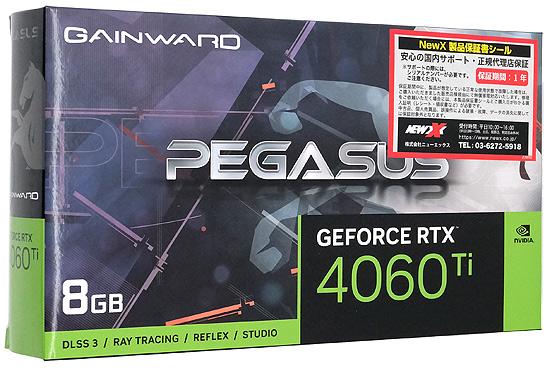 GAINWARD　グラフィックボード　GeForce RTX 4060 Ti Pegasus 8GB NE6406T019･･･