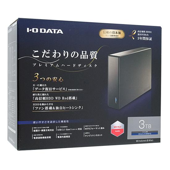 I-O DATA製外付HD　HDJA-UT3RWHQ　3TB