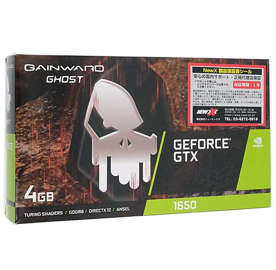 GAINWARD製　GeForce GTX 1650 D6 Ghost NE6165001BG1-1175D　PCIExp 4GB 商品画像1：オンラインショップ　エクセラー