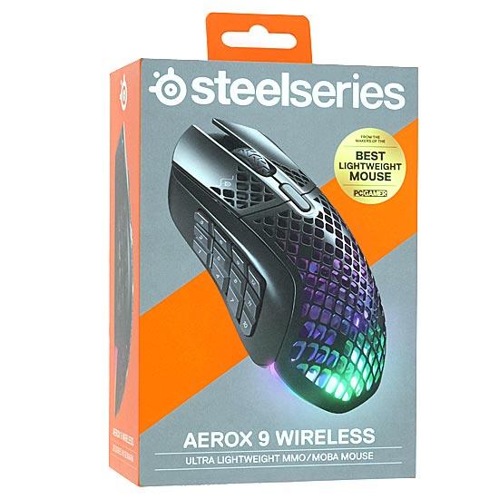 SteelSeries　ゲーミングマウス Aerox 9 Wireless　62618