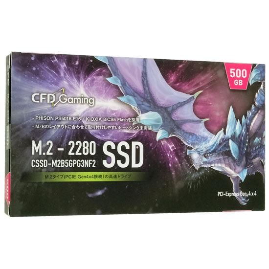 CFD製 SSD　PG3NF2 CSSD-M2B5GPG3NF2　500GB PCI-Express