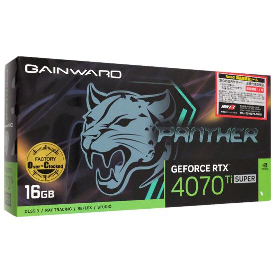 GAINWARD　GeForce RTX 4070 Ti SUPER Panther OC NED47TSS19T2-1043Z-G　PCIExp 16GB 商品画像1：オンラインショップ　エクセラー