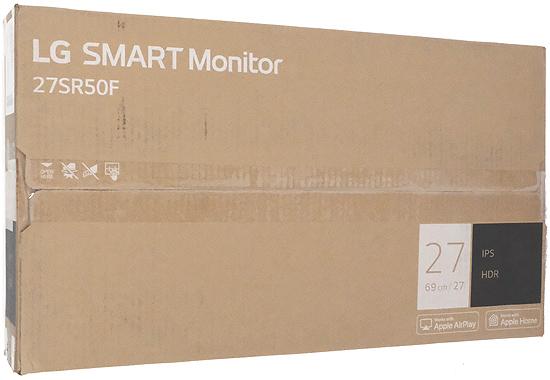 LGエレクトロニクス　27型 SMART Monitor　27SR50F-W　ホワイト
