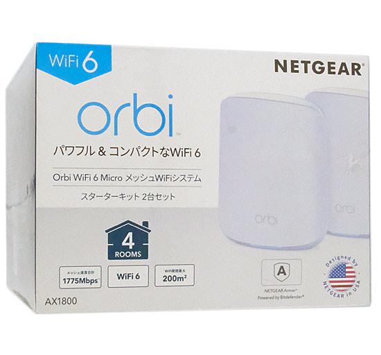 NETGEAR製　Orbi WiFi 6 Micro RBK352-100JPS