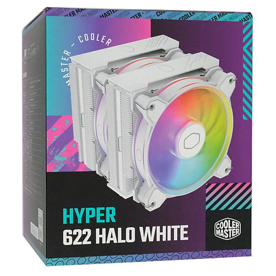 CoolerMaster　CPUクーラー Hyper 622 Halo White RR-D6WW-20PA-R1　ホワイト 商品画像1：オンラインショップ　エクセラー
