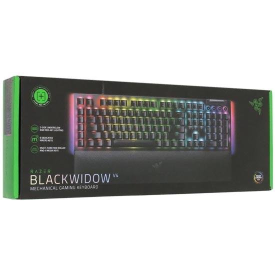 Razer　BlackWidow V4 JP Green Switch RZ03-04691400-R3J1 商品画像1：オンラインショップ　エクセラー