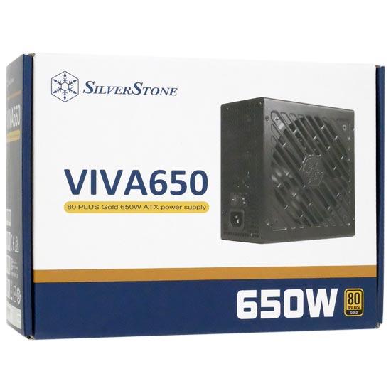 SILVERSTONE製　PC電源 SST-VA650-G　650W　ブラック
