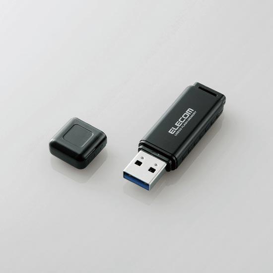 ELECOM　USB3.0対応USBメモリ　MF-HSU3A32GBK　32GB ブラック