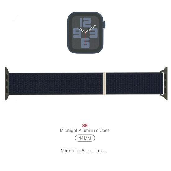 APPLE　Apple Watch SE 第2世代 GPS+Cellularモデル 44mm MRHC3J/A　ミッドナイトスポーツループ 商品画像1：オンラインショップ　エクセラー