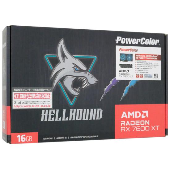 PowerColor　Hellhound AMD Radeon RX 7600 XT 16GB GDDR6 RX7600XT 16G-L/OC･･･