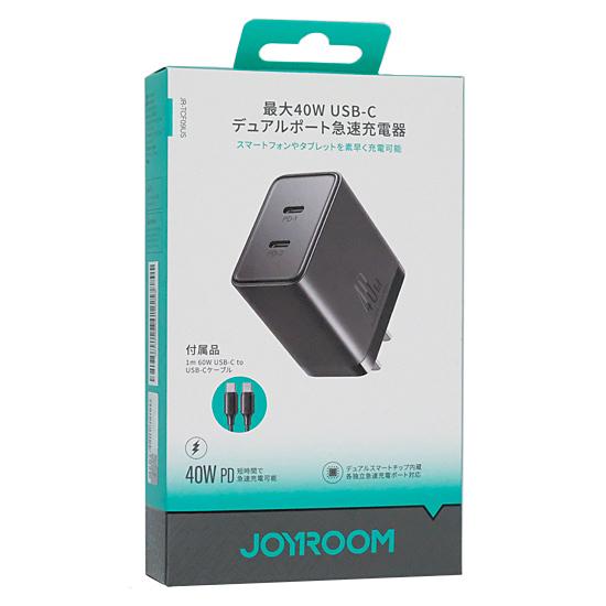 JOYROOM　40W 2C デュアルポート急速充電器　JR-TCF09 商品画像1：オンラインショップ　エクセラー
