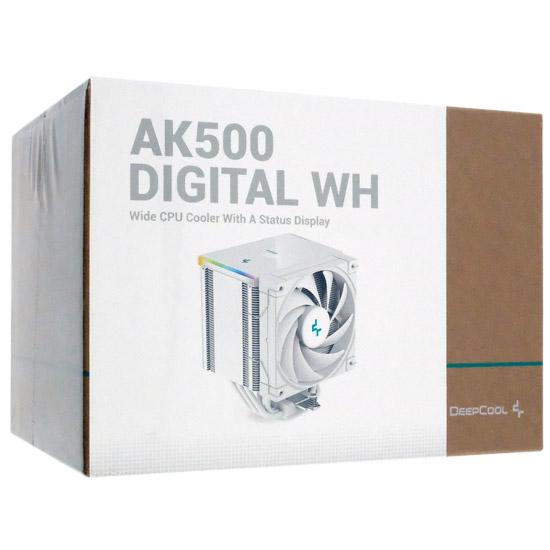 DEEPCOOL　CPUクーラー　AK500 DIGITAL WH R-AK500-WHADMN-G　ホワイト 商品画像1：オンラインショップ　エクセラー