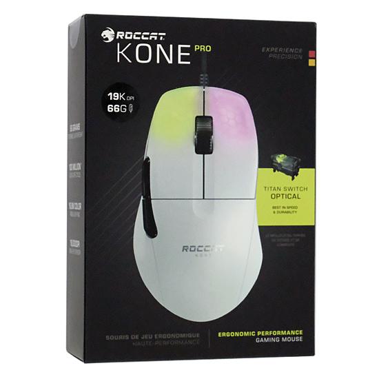 ROCCAT　ゲーミングマウス Kone Pro ROC-11-405-01　White 商品画像1：オンラインショップ　エクセラー