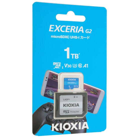 キオクシア　microSDXCメモリーカード EXCERIA G2　KMU-B001T　1TB　ライトブ･･･