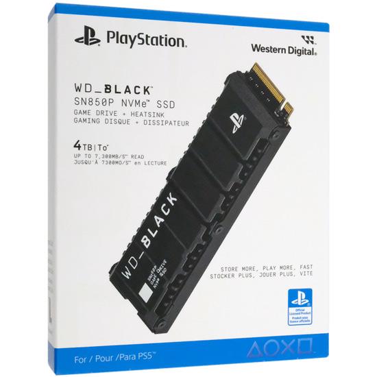 Western Digital製 SSD　WD_Black SN850P NVMe SSD for PS5 Consoles WDBBYV0･･･