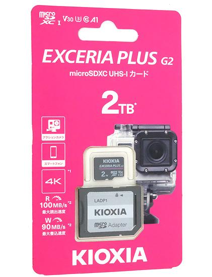キオクシア　microSDXCメモリーカード EXCERIA PLUS G2　KMUH-B002T　2TB 商品画像1：オンラインショップ　エクセラー