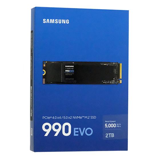 SAMSUNG製 SSD　990 EVO MZ-V9E2T0B-IT　2TB