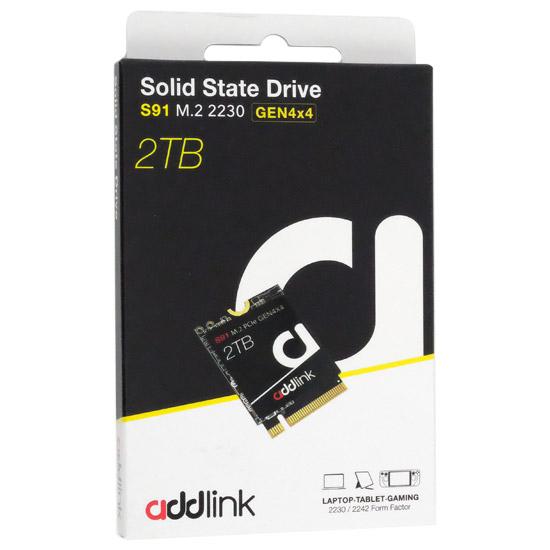 addlink　M.2 2230 PCIe Gen4x4 SSD S91 ad2TBS91M2P　2TB