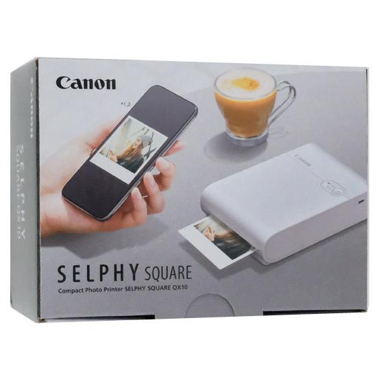 Canon製　スマートフォン用プリンター SELPHY SQUARE　QX10(WH)　ホワイト