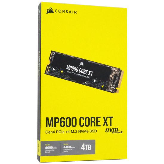 Corsair製 SSD　MP600 CORE XT CSSD-F4000GBMP600CXT 商品画像1：オンラインショップ　エクセラー