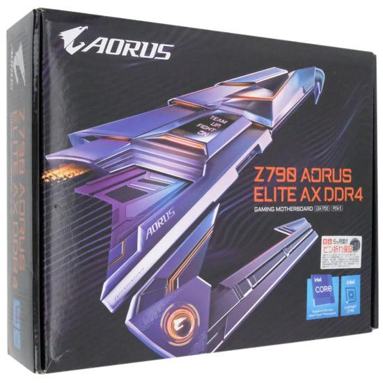 GIGABYTE製　ATXマザーボード　Z790 AORUS ELITE AX DDR4 Rev.1.0　LGA1700 商品画像1：オンラインショップ　エクセラー