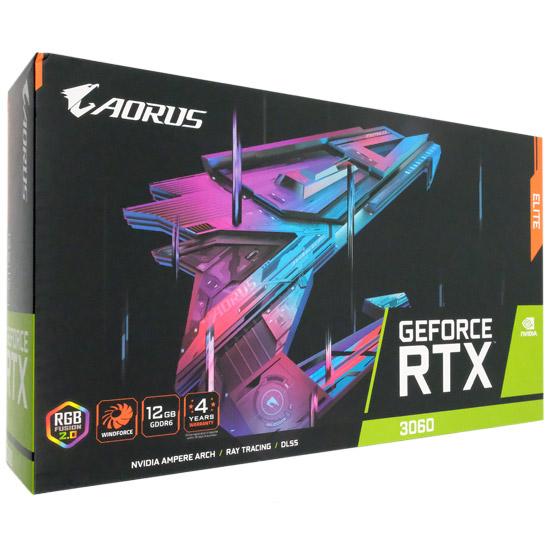 GIGABYTE製グラボ　GV-N3060AORUS E-12GD R2.0　PCIExp 12GB