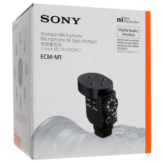 SONY　ショットガンマイクロホン　ECM-M1　ブラック