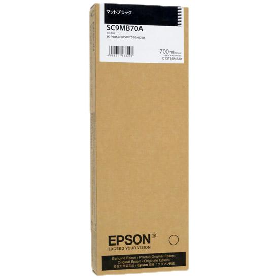 EPSON　インクカートリッジ　SC9MB70A　マットブラック