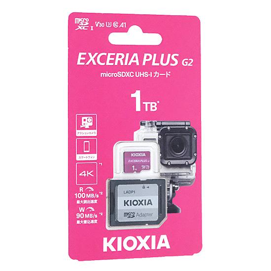 キオクシア　microSDXCメモリーカード EXCERIA PLUS G2　KMUH-B001T　1TB 商品画像1：オンラインショップ　エクセラー