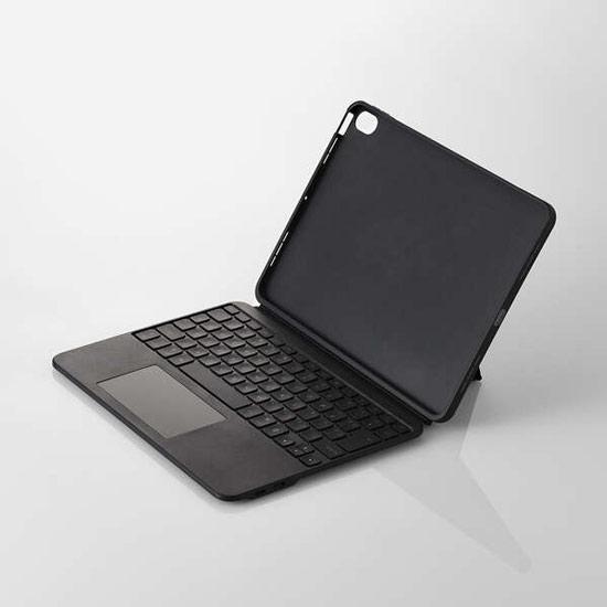 ELECOM　Touch Book for iPad Air 11インチ(M2)/10.9インチ (第5/4世代) TK-CA11BPBK　ブラック 商品画像1：オンラインショップ　エクセラー