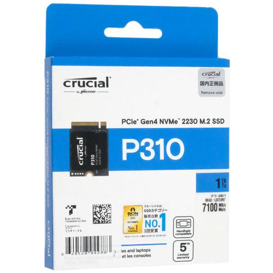 crucial　内蔵型 M.2 SSD　P310 CT1000P310SSD2-JP　1TB