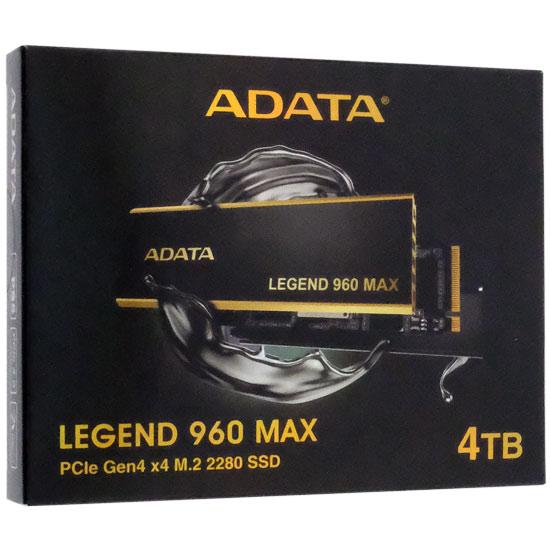 ADATA　M.2 SSD LEGEND 960 MAX ALEG-960M-4TCS　4TB